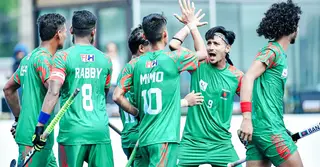 এশিয়ান গেমস হকি: শ্রীলঙ্কার বিরুদ্ধে বাংলাদেশের দাপুটে জয়